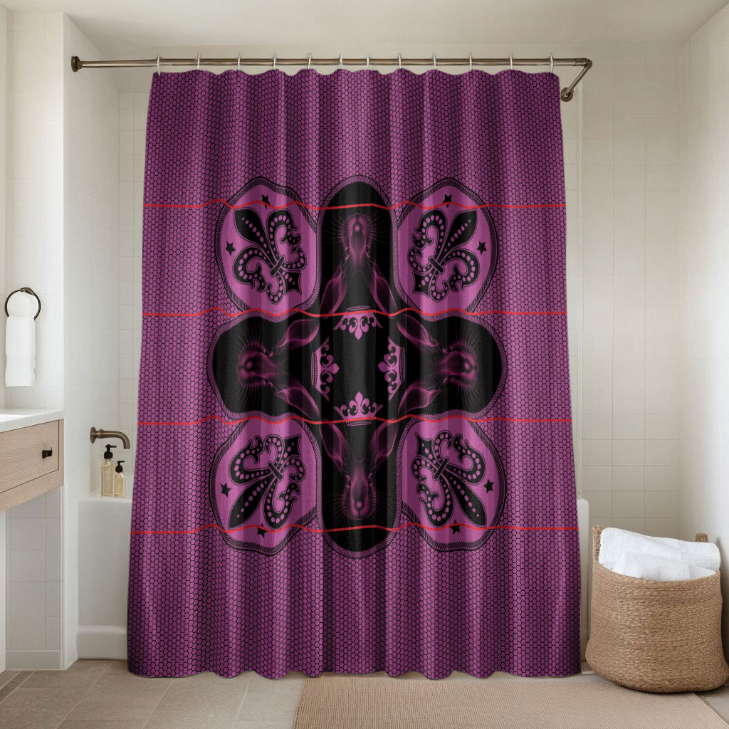 Bafokeng Rabbit Crown Palesa ea kharanium Bathroom Set Pink Seanamarena Basotho Blanket Inspired
