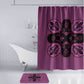 Bafokeng Rabbit Crown Palesa ea kharanium Bathroom Set Pink Seanamarena Basotho Blanket Inspired