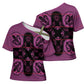 Bafokeng Rabbit Crown Palesa ea kharanium Cross Shoulder Shirt Pink Seanamarena Basotho Blanket Inspired