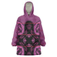 Bafokeng Rabbit Crown Palesa ea kharanium Kid Wearable Blanket Hoodie Pink Seanamarena Basotho Blanket Inspired