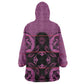 Bafokeng Rabbit Crown Palesa ea kharanium Kid Wearable Blanket Hoodie Pink Seanamarena Basotho Blanket Inspired