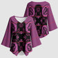 Bafokeng Rabbit Crown Palesa ea kharanium Kimono Sleeve Blouse Pink Seanamarena Basotho Blanket Inspired