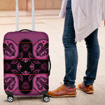 Bafokeng Rabbit Crown Palesa ea kharanium Luggage Cover Pink Seanamarena Basotho Blanket Inspired