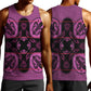 Bafokeng Rabbit Crown Palesa ea kharanium Men Tank Top Pink Seanamarena Basotho Blanket Inspired