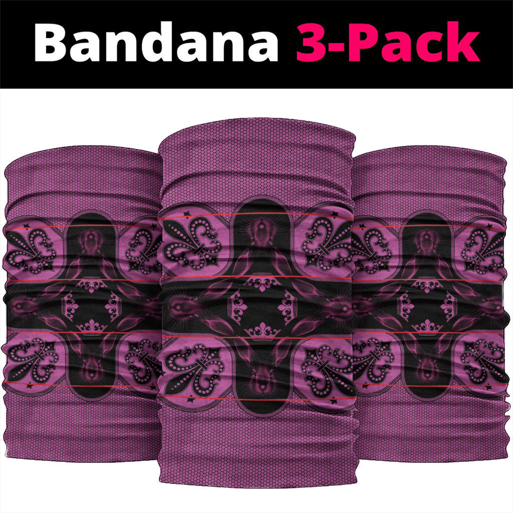 Bafokeng Rabbit Crown Palesa ea kharanium Neck Gaiter Pink Seanamarena Basotho Blanket Inspired