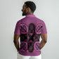 Bafokeng Rabbit Crown Palesa ea kharanium Polo Shirt Pink Seanamarena Basotho Blanket Inspired