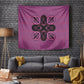 Bafokeng Rabbit Crown Palesa ea kharanium Tapestry Pink Seanamarena Basotho Blanket Inspired