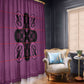 Bafokeng Rabbit Crown Palesa ea kharanium Window Curtain Pink Seanamarena Basotho Blanket Inspired