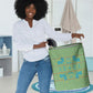 Green Hearts Crown Traditional Geometry Laundry Basket Seanamarena Basotho Blanket Inspired