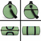 Green Hearts Crown Traditional Geometry Duffle Bag Seanamarena Basotho Blanket Inspired