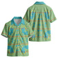 Green Hearts Crown Traditional Geometry Kid Hawaiian Shirt Seanamarena Basotho Blanket Inspired