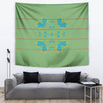 Green Hearts Crown Traditional Geometry Tapestry Seanamarena Basotho Blanket Inspired