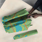 Green Hearts Crown Traditional Geometry Umbrella Seanamarena Basotho Blanket Inspired