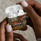 African Mixed Wild Animal Skins AirPods Case