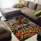 African Mixed Wild Animal Skins Area Rug