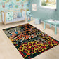 African Mixed Wild Animal Skins Area Rug