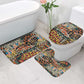 African Mixed Wild Animal Skins Bathroom Set