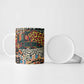 African Mixed Wild Animal Skins Ceramic Mug