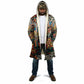 African Mixed Wild Animal Skins Cloak
