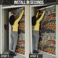 African Mixed Wild Animal Skins Door Cover