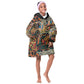 African Mixed Wild Animal Skins Kid Wearable Blanket Hoodie