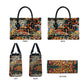 African Mixed Wild Animal Skins Leather Bag