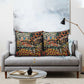 African Mixed Wild Animal Skins Pillow Cover