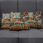 African Mixed Wild Animal Skins Pillow Cover
