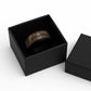 African Mixed Wild Animal Skins Spinner Ring - African Pride