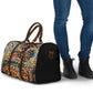 African Mixed Wild Animal Skins Travel Bag