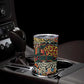 African Mixed Wild Animal Skins Tumbler Cup