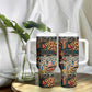 African Mixed Wild Animal Skins Tumbler With Handle