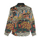 African Mixed Wild Animal Skins Women Casual Shirt LT9