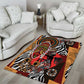 Beautiful African Women Ethnic Motifs Area Rug