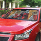 Beautiful African Women Ethnic Motifs Auto Sun Shade