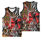 Beautiful African Women Ethnic Motifs Basketball Jersey - African Pride