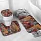 Beautiful African Women Ethnic Motifs Bathroom Set