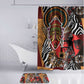 Beautiful African Women Ethnic Motifs Bathroom Set