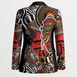 Beautiful African Women Ethnic Motifs Blazer