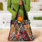Beautiful African Women Ethnic Motifs Grocery Bag