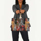 Beautiful African Women Ethnic Motifs Leather Bag