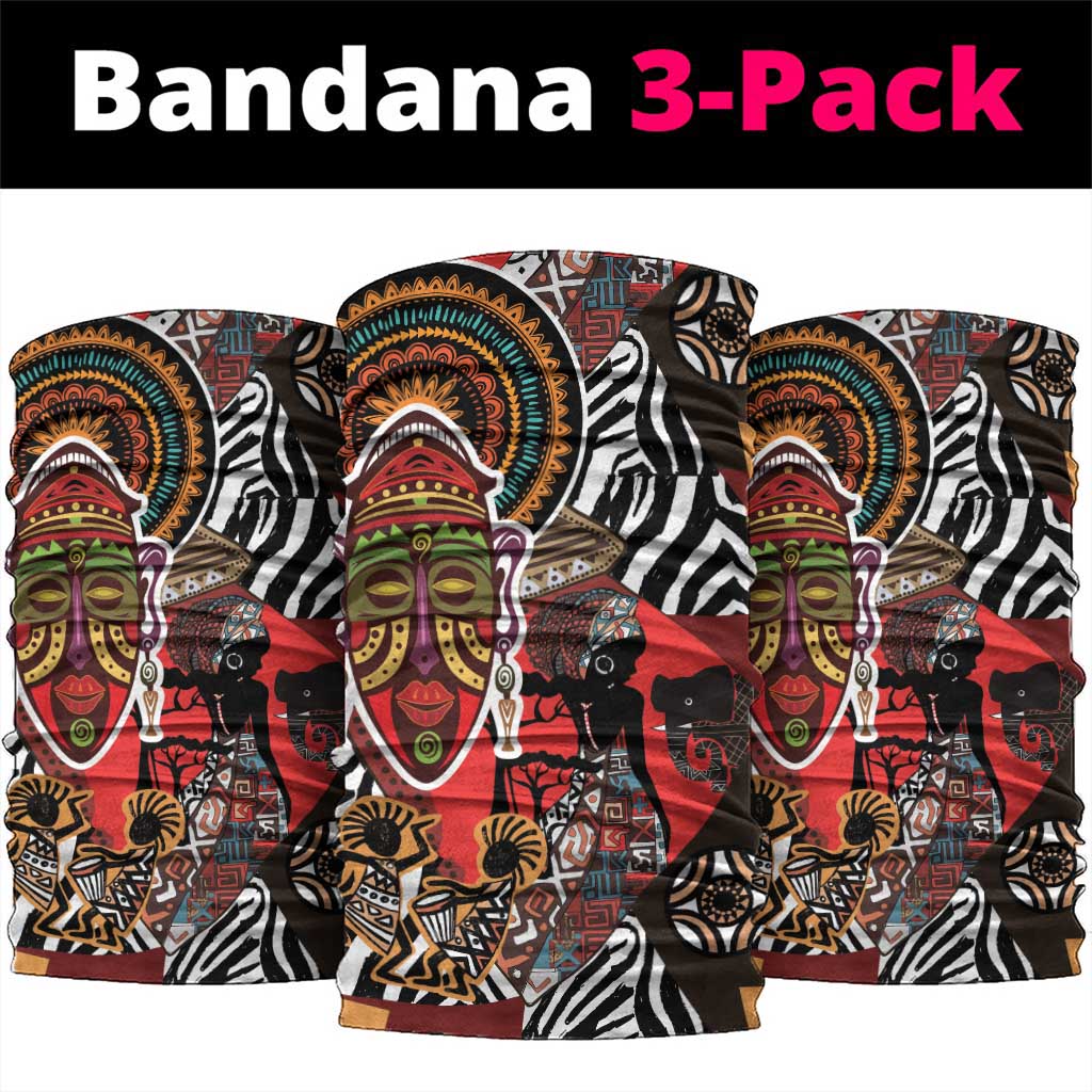 Beautiful African Women Ethnic Motifs Neck Gaiter LT9