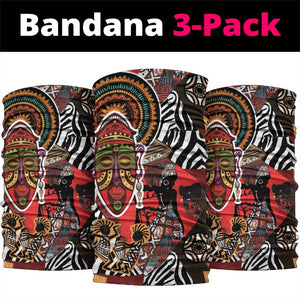 Beautiful African Women Ethnic Motifs Neck Gaiter LT9