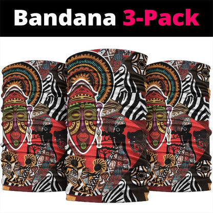 Beautiful African Women Ethnic Motifs Neck Gaiter LT9
