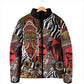 Beautiful African Women Ethnic Motifs Padded Jacket