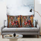 Beautiful African Women Ethnic Motifs Pillow Cover