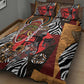 Beautiful African Women Ethnic Motifs Quilt Bed Set