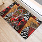 Beautiful African Women Ethnic Motifs Rubber Doormat