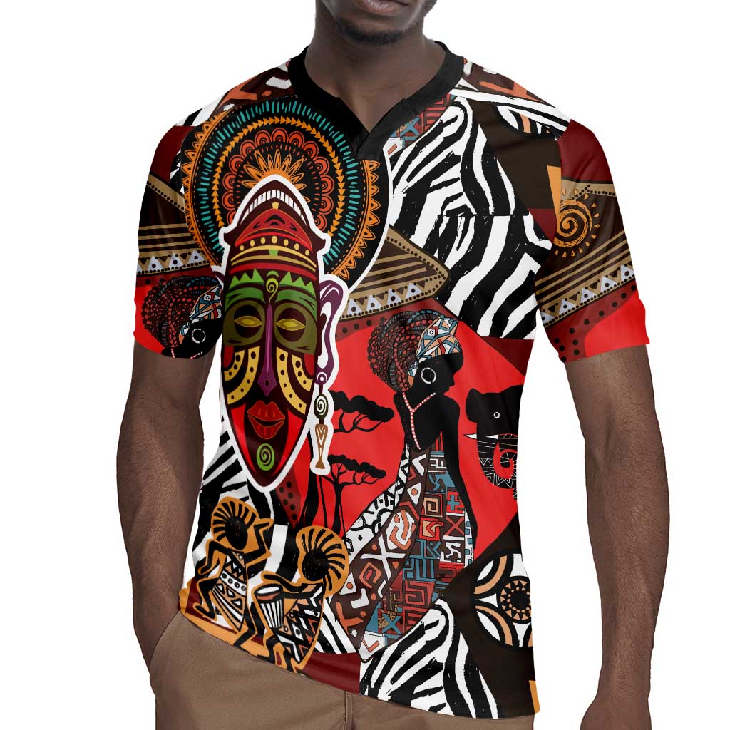 Beautiful African Women Ethnic Motifs Rugby Jersey
