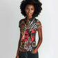 Beautiful African Women Ethnic Motifs Women Polo Shirt